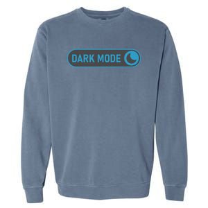 Dark Mode Garment-Dyed Sweatshirt