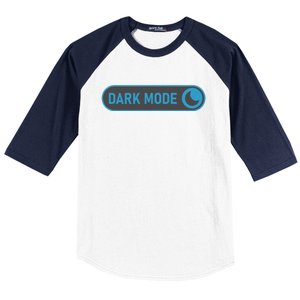 Dark Mode Baseball Sleeve Shirt