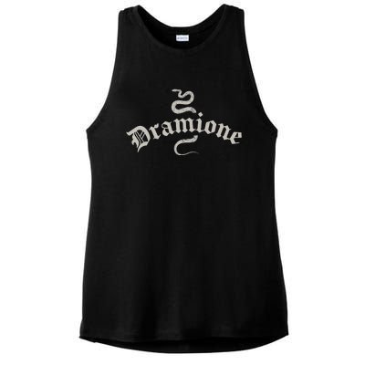 Dramione Malfoy Draco Snake Green House Ladies PosiCharge Tri-Blend Wicking Tank