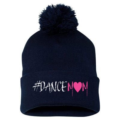 Dance Mom DANCEMOM Tee For Proud Fan Moms Of Dancers Pom Pom 12in Knit Beanie