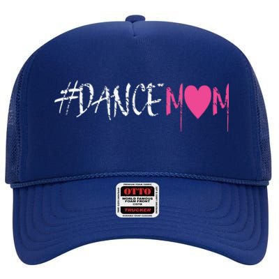 Dance Mom DANCEMOM Tee For Proud Fan Moms Of Dancers High Crown Mesh Back Trucker Hat