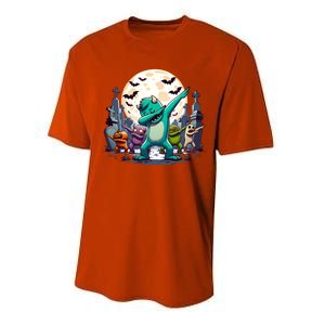 Dabbing Monsters Dance Halloween Gift Performance Sprint T-Shirt