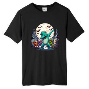 Dabbing Monsters Dance Halloween Gift Tall Fusion ChromaSoft Performance T-Shirt