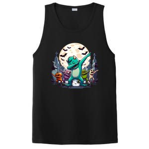 Dabbing Monsters Dance Halloween Gift PosiCharge Competitor Tank