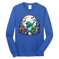 Dabbing Monsters Dance Halloween Gift Long Sleeve Shirt