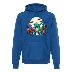 Dabbing Monsters Dance Halloween Gift Premium Hoodie