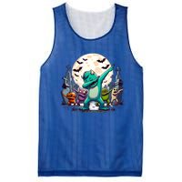 Dabbing Monsters Dance Halloween Gift Mesh Reversible Basketball Jersey Tank