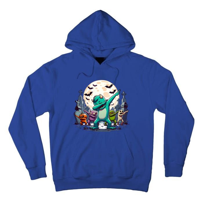 Dabbing Monsters Dance Halloween Gift Tall Hoodie