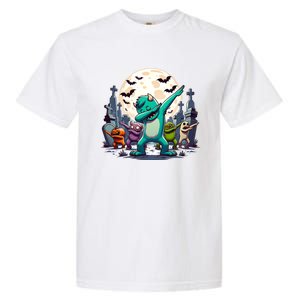 Dabbing Monsters Dance Halloween Gift Garment-Dyed Heavyweight T-Shirt