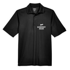 Donkey Mom Donkey Gifts For Donkey Lovers Donkey Outfit Men's Origin Performance Pique Polo