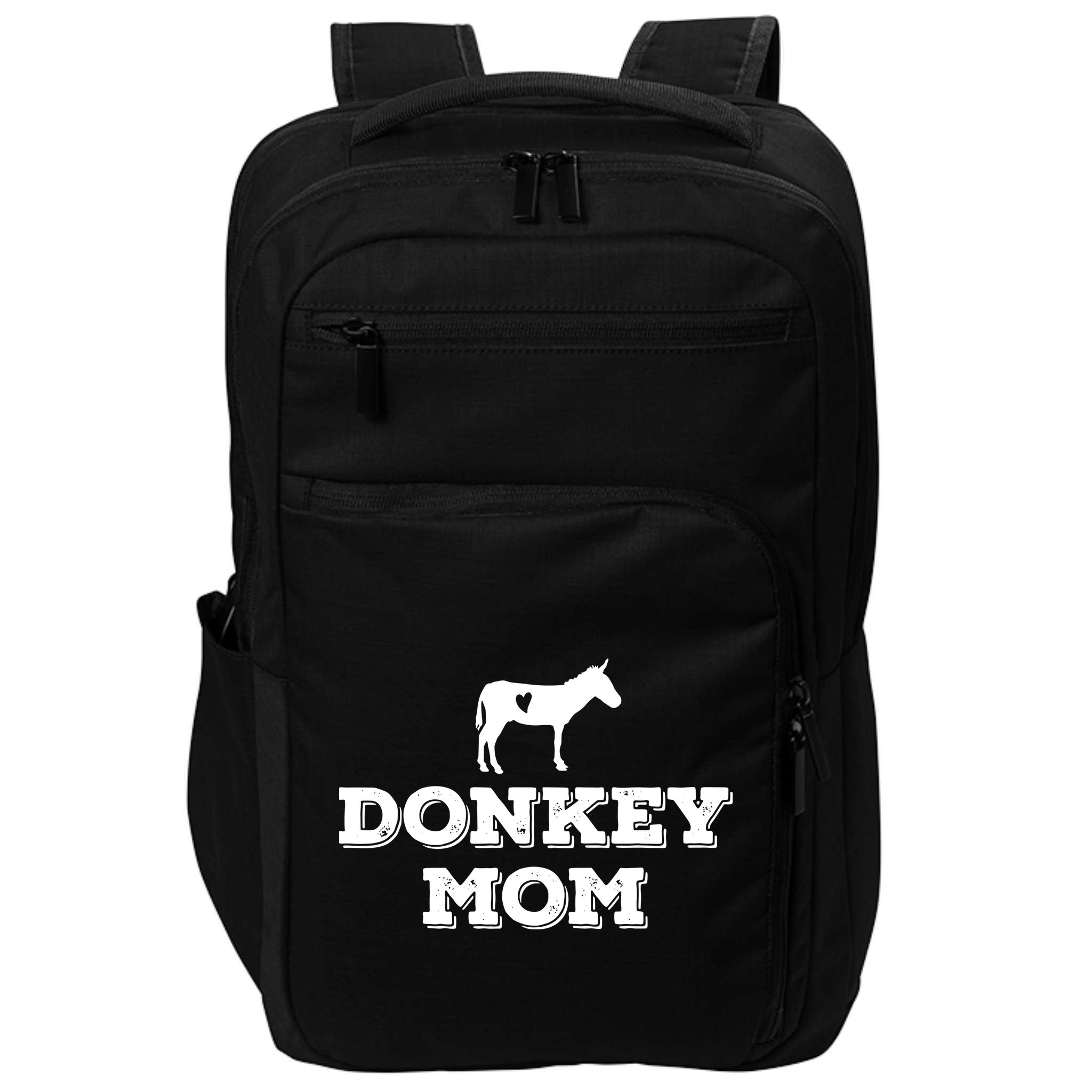 Donkey Mom Donkey Gifts For Donkey Lovers Donkey Outfit Impact Tech Backpack