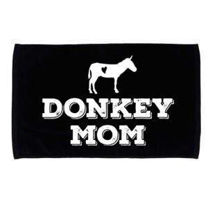 Donkey Mom Donkey Gifts For Donkey Lovers Donkey Outfit Microfiber Hand Towel