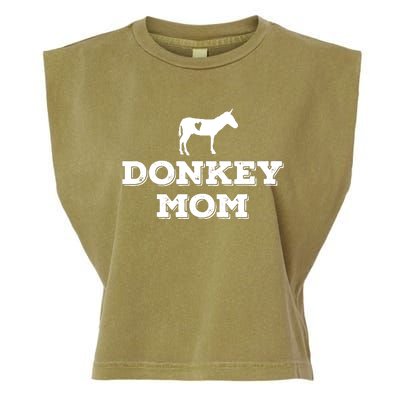 Donkey Mom Donkey Gifts For Donkey Lovers Donkey Outfit Garment-Dyed Women's Muscle Tee