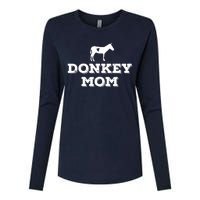 Donkey Mom Donkey Gifts For Donkey Lovers Donkey Outfit Womens Cotton Relaxed Long Sleeve T-Shirt