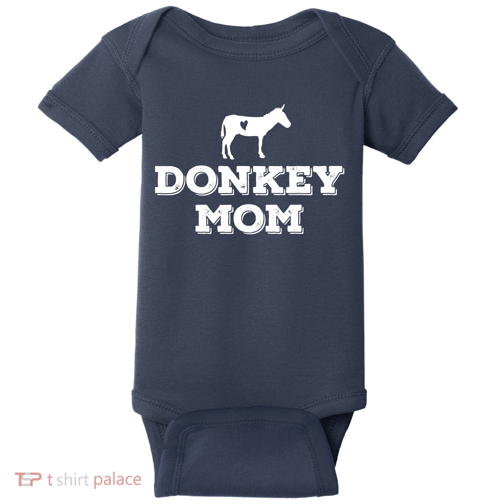 Donkey Mom Donkey Gifts For Donkey Lovers Donkey Outfit Baby Bodysuit