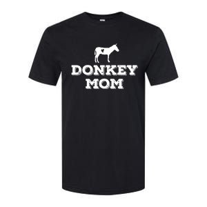 Donkey Mom Donkey Gifts For Donkey Lovers Donkey Outfit Softstyle CVC T-Shirt