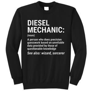 Diesel Mechanic Definition Funny Mechanic Tee Gift Sweatshirt