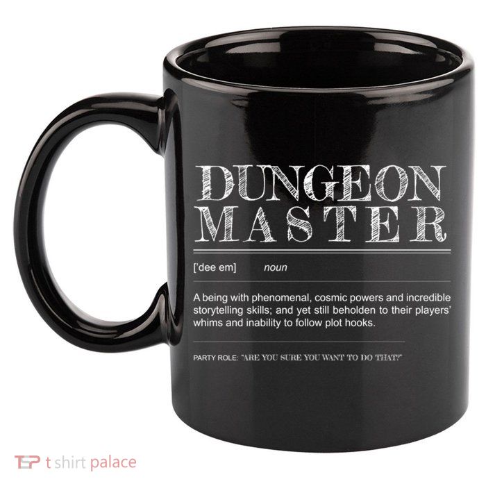 Dungeon Master Definition 11oz C Handle Ceramic Mug
