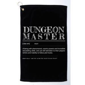 Dungeon Master Definition Platinum Collection Golf Towel