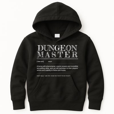 Dungeon Master Definition Kids Hoodie