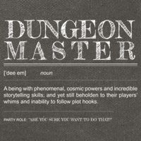 Dungeon Master Definition Cotton Canvas Backpack