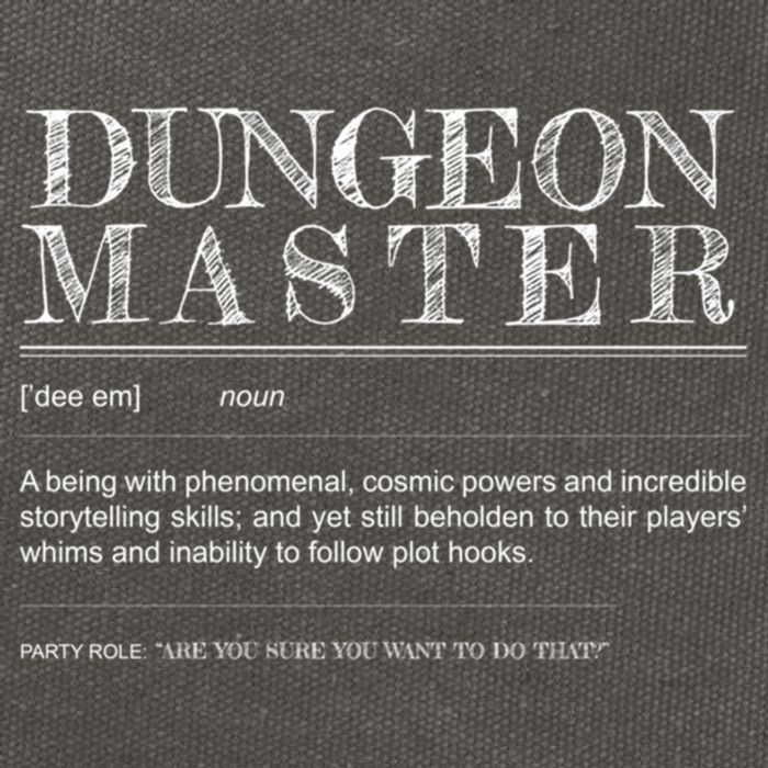 Dungeon Master Definition Cotton Canvas Backpack