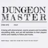Dungeon Master Definition Garment-Dyed Sweatshirt
