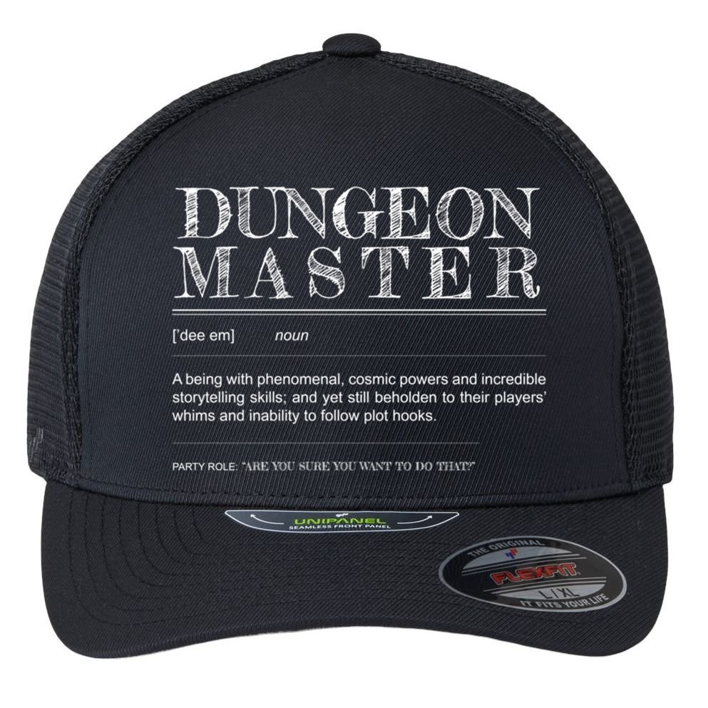 Dungeon Master Definition Flexfit Unipanel Trucker Cap