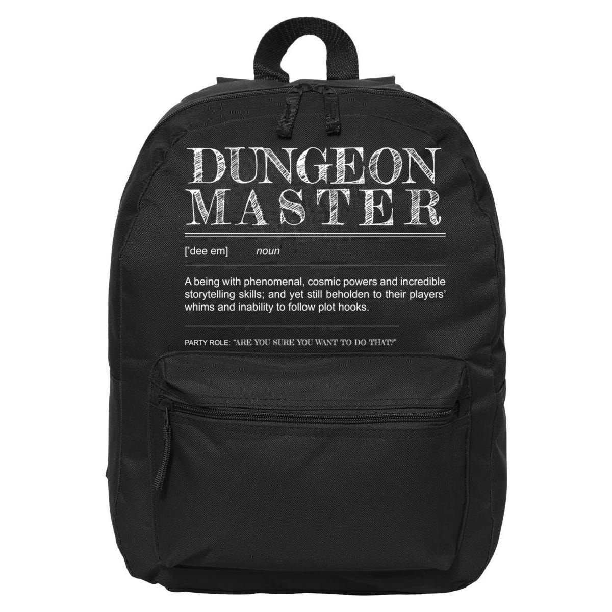 Dungeon Master Definition 16 in Basic Backpack