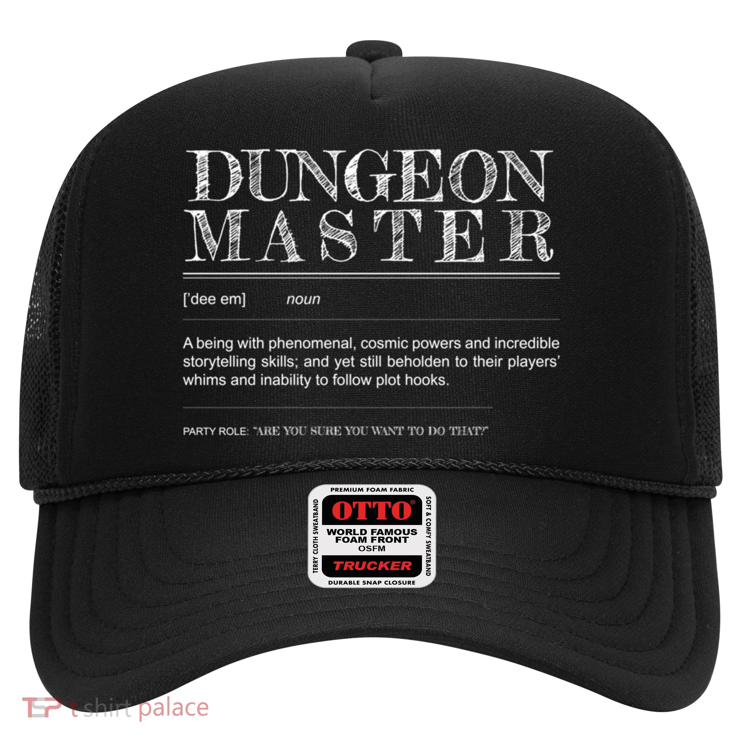 Dungeon Master Definition Trucker Hat