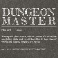 Dungeon Master Definition Cotton Canvas Backpack
