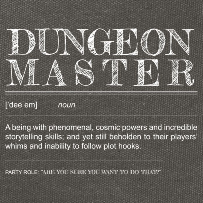 Dungeon Master Definition Cotton Canvas Backpack