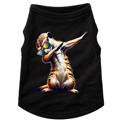 Dabbing Meerkat Dancing Dab Surikate Doggie Tank