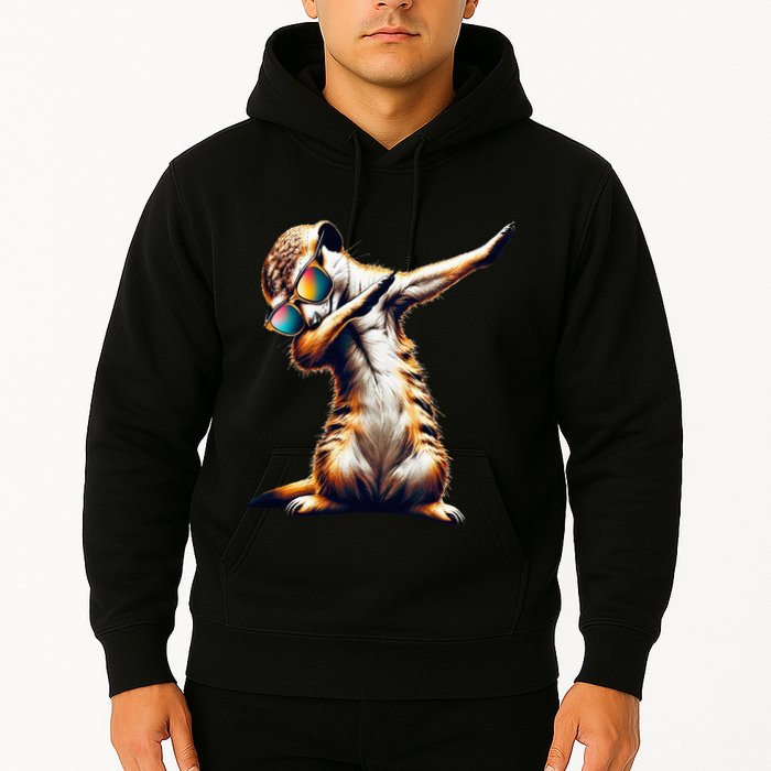 Dabbing Meerkat Dancing Dab Surikate Hoodie