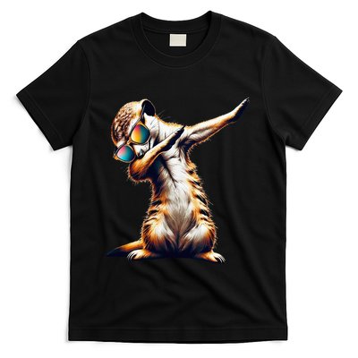 Dabbing Meerkat Dancing Dab Surikate T-Shirt