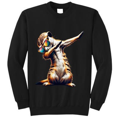 Dabbing Meerkat Dancing Dab Surikate Tall Sweatshirt