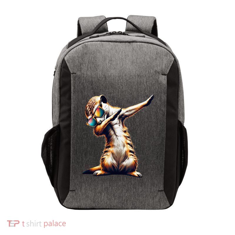 Dabbing Meerkat Dancing Dab Surikate Vector Backpack