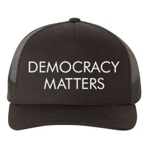 Democracy Matters Yupoong Adult 5-Panel Trucker Hat