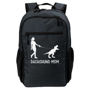 Dachshund Mom Doxie Mama Dog Dinosaur Funny Mothers Day Daily Commute Backpack