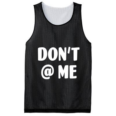 Don't @ Me Mesh Reversible Basketball Jersey Tank