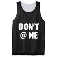 Don't @ Me Mesh Reversible Basketball Jersey Tank