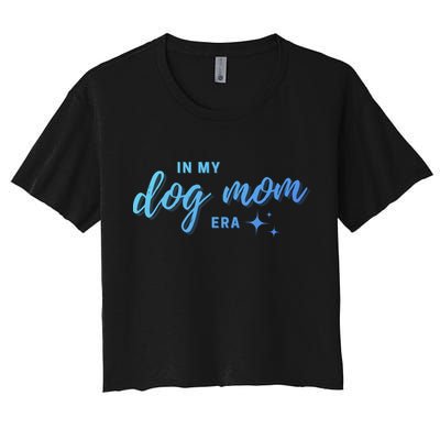 Dog Mom Era S Summer Shower Funny Gift Crop Top