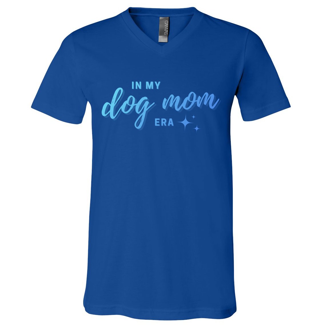 Dog Mom Era S Summer Shower Funny Gift V-Neck T-Shirt