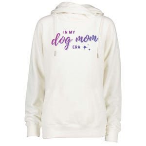 Dog Mom Era S Summer Shower Funny Gift Womens Funnel Neck Pullover Hood