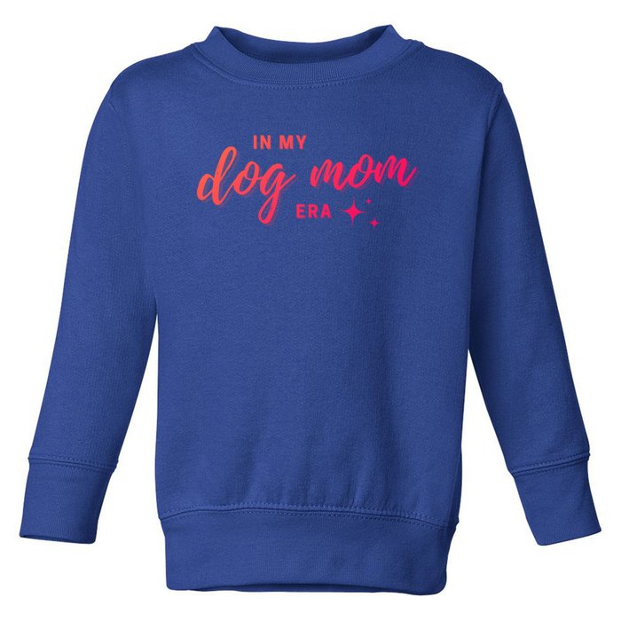 Dog Mom Era S Summer Shower Funny Gift Toddler Sweatshirt