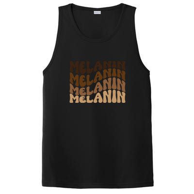 Drippin Melanin For Women Pride Gifts Black History PosiCharge Competitor Tank