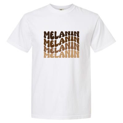 Drippin Melanin For Women Pride Gifts Black History Garment-Dyed Heavyweight T-Shirt