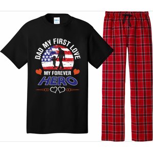 Dad My First Love My Forever Hero Gift Pajama Set