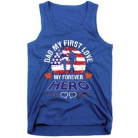 Dad My First Love My Forever Hero Gift Tank Top