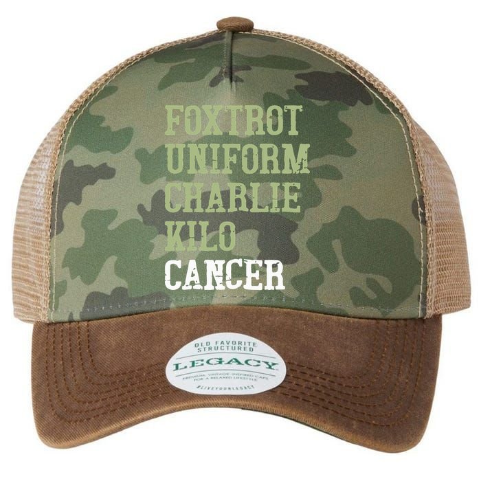Dave Mustaine Foxtrot Uniform Charlie Kilo Cancer Legacy Tie Dye Trucker Hat